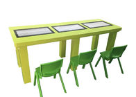 ขนาดที่ปรับแต่งได้ Multi Point Capacitive Touch Amusements Kids Table LCD Touch สำหรับเด็กเล่นในโรงเรียนอนุบาล