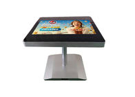 นวัตกรรม Smart Touch Wireless Charger จอแสดงผล LCD Touch Table สำหรับร้านอาหารโฆษณา Player Touch Coffee table