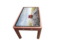 ตารางหน้าจอสัมผัสแบบโต้ตอบอัจฉริยะ Capacitive Multimedia AIO Touch Screen Coffee Table