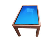 ตารางหน้าจอสัมผัสแบบโต้ตอบอัจฉริยะ Capacitive Multimedia AIO Touch Screen Coffee Table