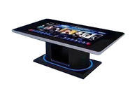 การปรับแต่งหน้าจอสัมผัสแบบกันน้ำโต๊ะกาแฟ LCD ร้านอาหาร Multi Touch Table