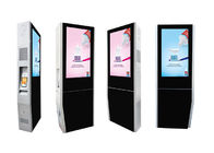 หน้าจอกลางแจ้ง 55 '' ป้ายดิจิตอล Kiosk และแสดงผู้ผลิตป้ายโฆษณา LCD กลางแจ้งเชิงพาณิชย์