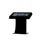 ความสว่างสูง 43 '' Interactive Touch Table, Kiosk Multi Touch Display ความละเอียด Full HD