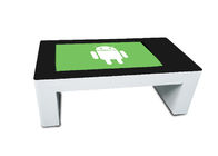 Android Coffee Table 43 นิ้ว Multi Touch Interactive Table เครื่องเล่นโฆษณาสำหรับการประชุม