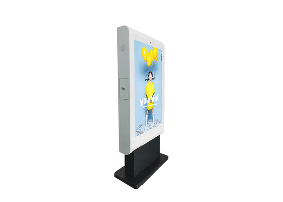 Kiosk Digital Signage Outdoor Digital Advertising Screen Signage Display จอ LCD แนวตั้งกลางแจ้ง