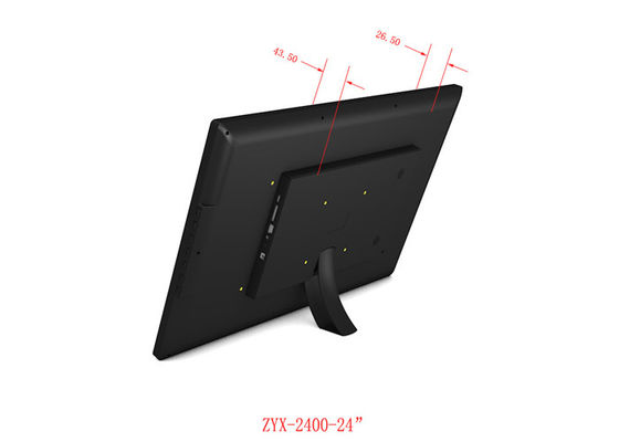 กรอบรูปดิจิตอลสีดำ / ขาว 24 นิ้วซื้อ Video Displayer พร้อมฟังก์ชั่น WiFi ที่ดีที่สุด