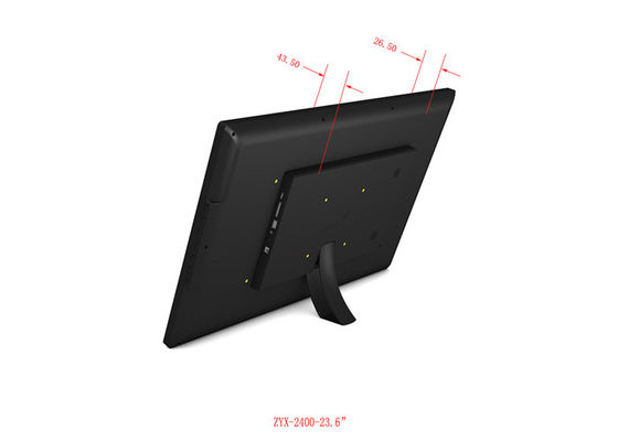 หน้าจอ 24 นิ้ว LCD Backlight HD 1024*600 กรอบรูปที่เล่น Electronic Album Picture Music Movie Full Function