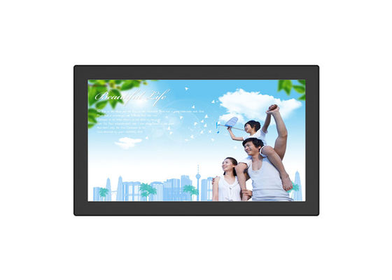 21.5 นิ้ว 1080P Wall Mount WiFi Digital Photo Frame ด้วยไฟ AC 110-240V