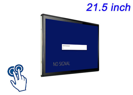 21จอสัมผัสที่ติดตั้งขนาด 0.5 นิ้ว สําหรับเทอร์มิเนลบันเทิง, แดชบอร์ดอุตสาหกรรม, เครื่องมือการฝึกอบรมของบริษัท และการตรวจสอบโรงแรม
