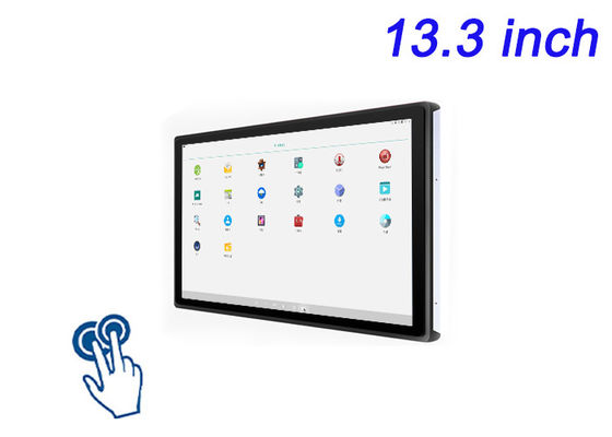 13มอนิเตอร์ติดต่อ Android ขนาด.3 นิ้ว สําหรับจอขายปลีก, ระบบควบคุมอุตสาหกรรม, ฮับบ้านฉลาด และป้ายดิจิตอล