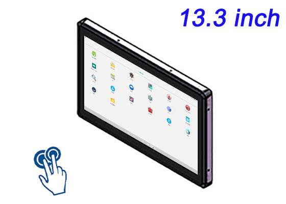 13มอนิเตอร์ติดต่อ Android ขนาด.3 นิ้ว สําหรับจอขายปลีก, ระบบควบคุมอุตสาหกรรม, ฮับบ้านฉลาด และป้ายดิจิตอล