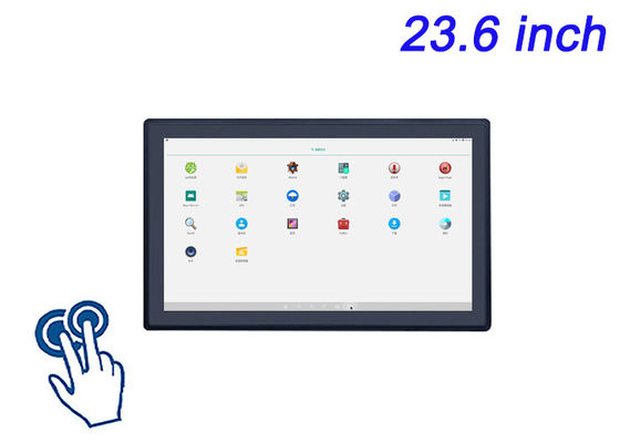 23.6 นิ้ว Android Embedded Touch Display สําหรับการวินิจฉัยทางการแพทย์, เครื่อง CNC, การติดตามน้ํามันและก๊าซ, และแอพลิเคชั่น HMI ที่ก้าวหน้า