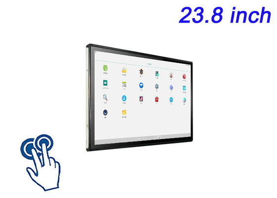 23.8 นิ้ว Android Embedded Touch Screen สําหรับแอปพลิเคชั่นโรงแรม เครื่อง CNC แดชบอร์ดโลจิสติกส์ และป้ายดิจิตอล