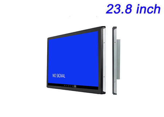23.8 นิ้ว Android Touch Embedded Screen สําหรับแอพลิเคชั่นโรงแรม เครื่อง CNC แดชบอร์ดโลจิสติกส์ และป้ายดิจิตอล