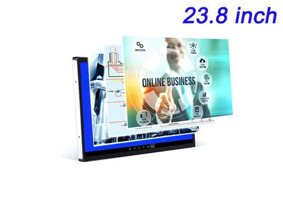 23.8 นิ้ว Android Touch Embedded Screen สําหรับแอพลิเคชั่นโรงแรม เครื่อง CNC แดชบอร์ดโลจิสติกส์ และป้ายดิจิตอล