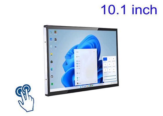 10.1-inch Windows Touch Embedded Screen สําหรับคิออสค์ ระบบการแพทย์ อัตโนมัติอุตสาหกรรม และเทอร์มินัลการชําระเงินที่สมาร์ท