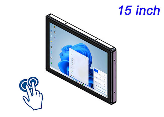 15 นิ้ว Windows Touch Embedded Screen สําหรับการติดตามความปลอดภัย, อัตโนมัติโรงงาน, การจัดการคลังสินค้า, และจอขนส่ง