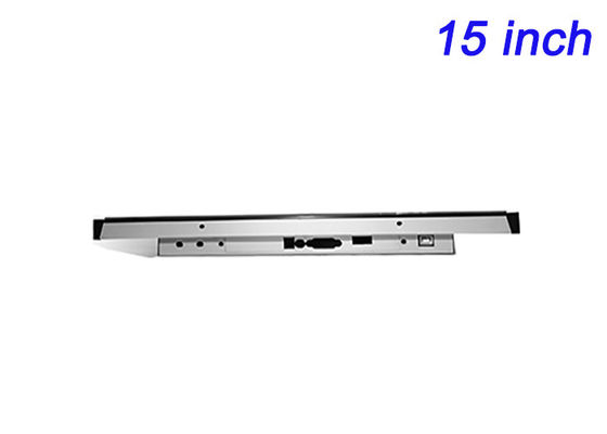 15 นิ้ว Windows Touch Embedded Screen สําหรับการติดตามความปลอดภัย, อัตโนมัติโรงงาน, การจัดการคลังสินค้า, และจอขนส่ง