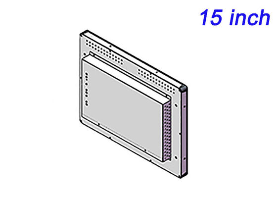 15 นิ้ว Windows Touch Embedded Screen สําหรับการติดตามความปลอดภัย, อัตโนมัติโรงงาน, การจัดการคลังสินค้า, และจอขนส่ง