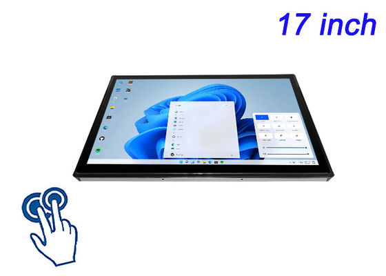 จอจอ 17 นิ้ว Windows Touch Embedded Display สําหรับอุปกรณ์เครื่องบินอวกาศ อุปกรณ์ห้องปฏิบัติการ ระบบจัดการพลังงาน และแผ่นข้อมูลสาธารณะ