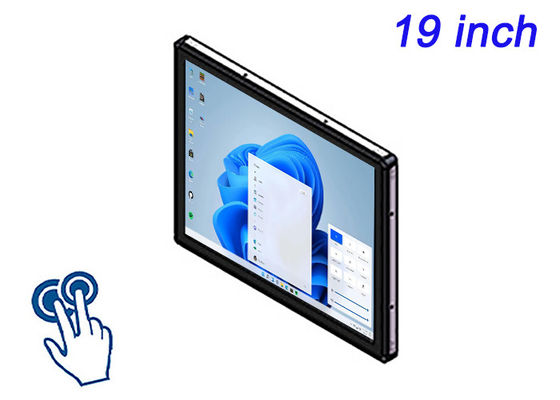 หน้าจอ Windows Touch 19 นิ้ว สําหรับจุดขาย, แผ่นควบคุมอุตสาหกรรม, การถ่ายภาพทางการแพทย์, และตั๋วขนส่ง