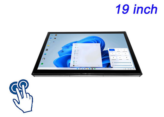 หน้าจอ Windows Touch 19 นิ้ว สําหรับจุดขาย, แผ่นควบคุมอุตสาหกรรม, การถ่ายภาพทางการแพทย์, และตั๋วขนส่ง