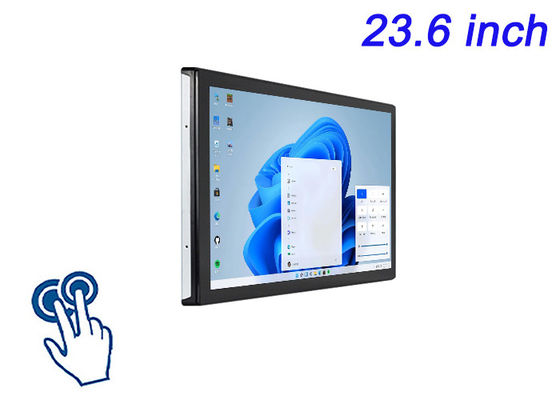 23จอจอสัมผัส Windows ขนาด.6 นิ้ว สําหรับการวินิจฉัยทางการแพทย์ เครื่อง CNC ระบบโรงแปรรูปน้ํามัน และแผ่นควบคุมที่ทันสมัย