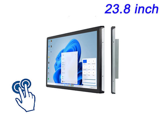 23.8 นิ้ว Windows Touch Embedded Screen สําหรับการแสดงสัญญาณดิจิตอล, บอร์ดสีขาวปฏิสัมพันธ์, การสั่งอาหารบนโต๊ะร้านอาหาร, และการติดตามความปลอดภัย