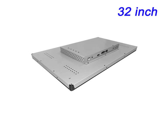 มอนิโตร 32 นิ้ว Windows Touch Embedded สําหรับห้องควบคุม, จัดจองโลจิสติกส์, ระบบเฝ้าระวัง, และอินเตอร์เฟซการขนส่งสาธารณะ