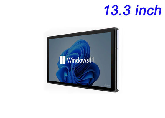 13.3 นิ้ว Windows Embedded Monitor สําหรับระบบการค้าปลีก, อัตโนมัติโรงงาน, อุปกรณ์ฉลาด, และปานล์ข้อมูลสาธารณะ