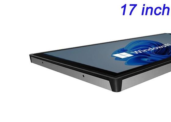 หน้าจอ Windows 17 นิ้ว สําหรับการใช้งานด้านอากาศศาสตร์ เครื่องมือห้องปฏิบัติการ ระบบจัดการพลังงาน และแผ่น HMI