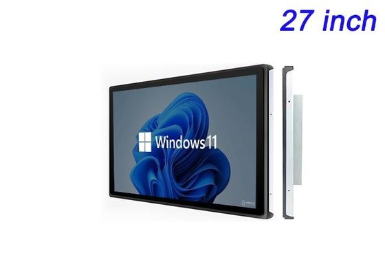 หน้าจอที่ติดตั้ง Windows ขนาด 27 นิ้ว สําหรับโฆษณาดิจิทัล, ช่องแสดงสินค้า, แดชบอร์ดโลจิสติกส์ และห้องบัญชาการ