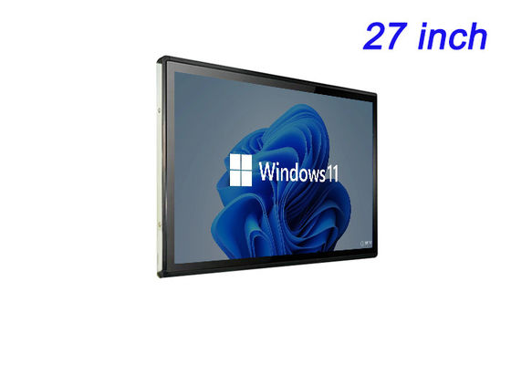 หน้าจอที่ติดตั้ง Windows ขนาด 27 นิ้ว สําหรับโฆษณาดิจิทัล, ช่องแสดงสินค้า, แดชบอร์ดโลจิสติกส์ และห้องบัญชาการ