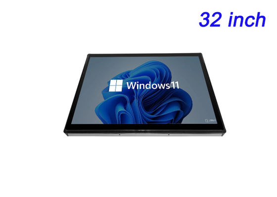 มอนิเตอร์ 32 นิ้ว Windows Embedded สําหรับระบบการเฝ้าระวัง, จอแสดงภาพสนามบิน, แผ่นขนส่งสาธารณะ และการเฝ้าระวังอุตสาหกรรม