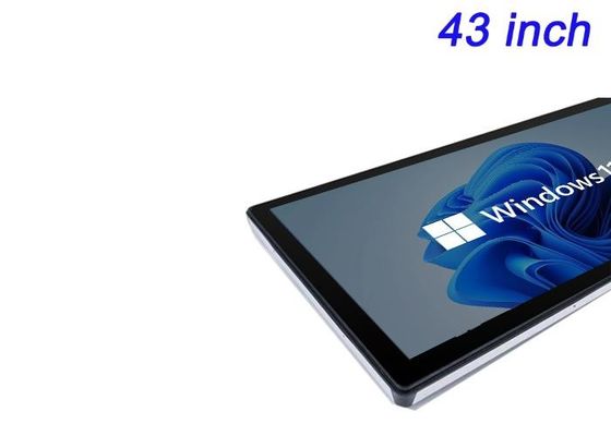 หน้าจอฝัง Windows ขนาด 43 นิ้ว สําหรับโครงสร้างพื้นฐานที่สมาร์ท, เครื่องแสดงสเตเดี้ยม, โฆษณาแบบครอบงํา และศูนย์ควบคุม