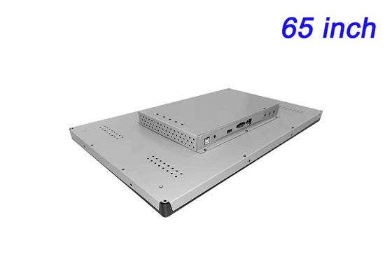 หน้าจอที่ติดต่อกับ Windows 65 นิ้ว สําหรับเครือข่ายป้ายดิจิตอล แอปพลิเคชั่นห้องควบคุม ประสบการณ์ที่น่าทึ่ง และการนําเสนอที่มีผลสูง