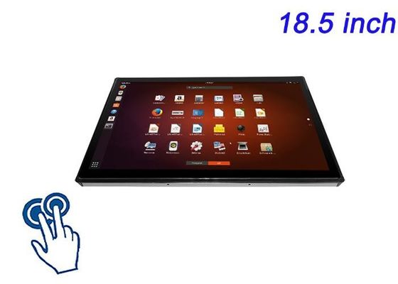 18.5 นิ้ว Linux Touch Embedded Monitor สําหรับระบบล้างรถแบบฉลาด ป้ายป้ายสาธารณะ พานิลพิพิธภัณฑ์ปฏิสัมพันธ์ และเครื่องควบคุมอุตสาหกรรม