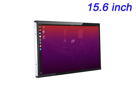 15หน้าจอจําลอง Linux ขนาด.6 นิ้ว สําหรับเครื่องขายเองที่สมาร์ท, จอแสดงผลการศึกษา, แพเนล HMI และระบบติดตามพลังงาน