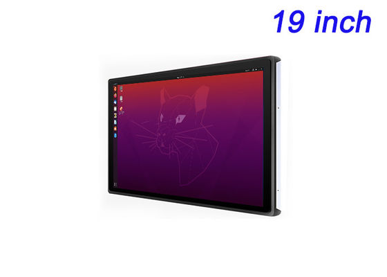 หน้าจอจํากัดใน Linux ขนาด 19 นิ้ว สําหรับการติดตามความปลอดภัย, แดชบอร์ดโรงงาน, ระบบโกดัง และจอสาธารณะ