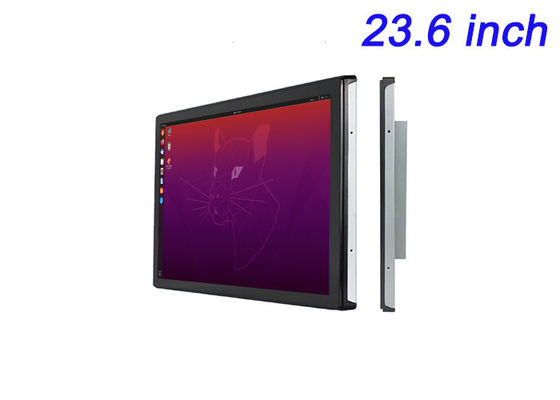 23.6 นิ้ว ลินูคัส Embedded Screen สําหรับ Digital Signage, Facility Management, Transportation Hubs และศูนย์บัญชาการ