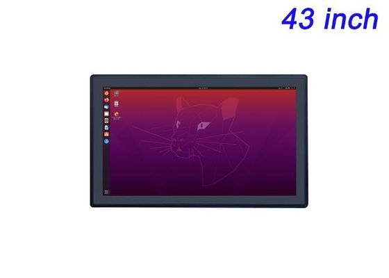 หน้าจอจําลอง 43 นิ้ว Linux สําหรับการแสดงสัญญาณดิจิตอล, การบริหารคลังสินค้า, โครงสร้างพื้นฐานเมืองฉลาด และการติดตามสถานที่