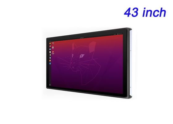 หน้าจอจําลอง 43 นิ้ว Linux สําหรับการแสดงสัญญาณดิจิตอล, การบริหารคลังสินค้า, โครงสร้างพื้นฐานเมืองฉลาด และการติดตามสถานที่