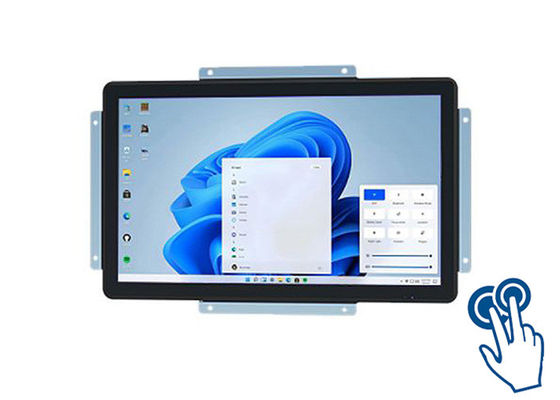 18.5 นิ้ว Windows Embedded Vision Console สําหรับระบบบริหารการจราจร, ทอร์มิเนลโลจิสติกส์, สถานที่ทํางานทางการแพทย์, และ Smart City Dashboards