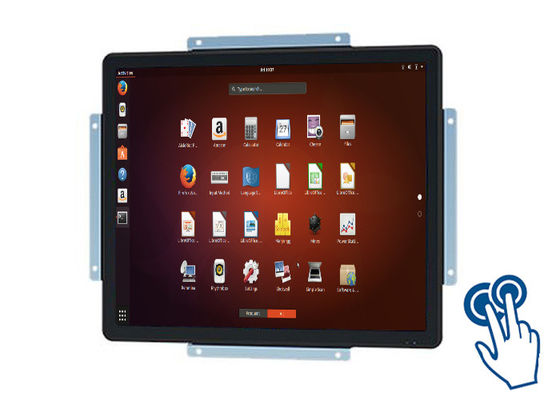 19 นิ้ว Linux Embedded Interaction Unit สําหรับระบบรักษาความปลอดภัย อุปกรณ์อุตสาหกรรม โฆษณาขายปลีก และสถานีบริการสาธารณะ