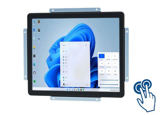 หน้าจอสัมผัส Windows ขนาด 17 นิ้ว สําหรับระบบอัตโนมัติและระบบรักษาความปลอดภัยในโรงงาน