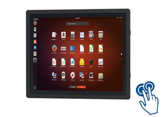 หน้าจอสัมผัส Linux แบบบูรณาการขนาด 17 นิ้ว สําหรับระบบรักษาความปลอดภัยและการติดตามโลจิสติกส์