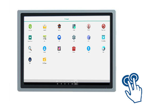 หน้าจอสัมผัส Android ทนทาน 19 นิ้ว สําหรับการวินิจฉัยทางการแพทย์และแผ่นควบคุมการเข้าถึง