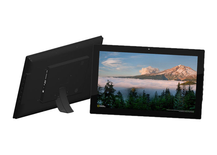 พลาสติก 18 นิ้ว Multi-Function Digital Photo Frame กับ 16.7 M Display สีและวัสดุอะคริลิค