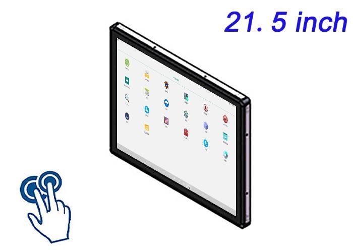 21หน้าจอสัมผัส Android ขนาด 0.5 นิ้ว สําหรับเมนูปฏิสัมพันธ์, จอฝึกอบรมบริษัท, โซลูชั่นโรงแรม และเทอร์มินัลข้อมูลสาธารณะ