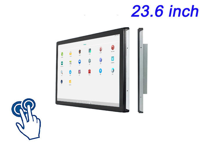 23.6 นิ้ว Android Embedded Touch Display สําหรับการวินิจฉัยทางการแพทย์, เครื่อง CNC, การติดตามน้ํามันและก๊าซ, และแอพลิเคชั่น HMI ที่ก้าวหน้า